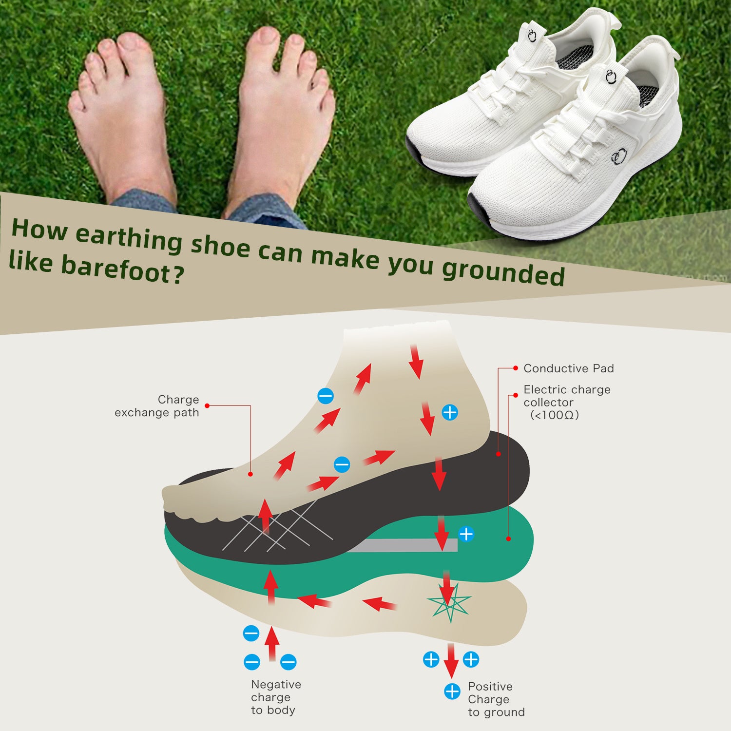 Amazon.com | Grounding Clogs Earthing Shoes for Men Women Connecting to The Earth  Grounded Therapy Slippers Sandal Unisex | Mules & Clogs